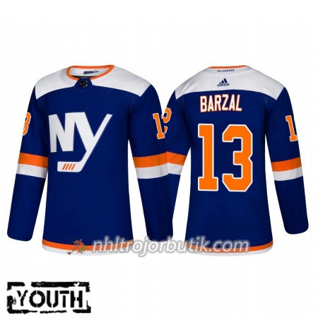 Barn Ishockey New York Islanders Tröja Mathew Barzal 13 Alternate Adidas 2018-19 Authentic
